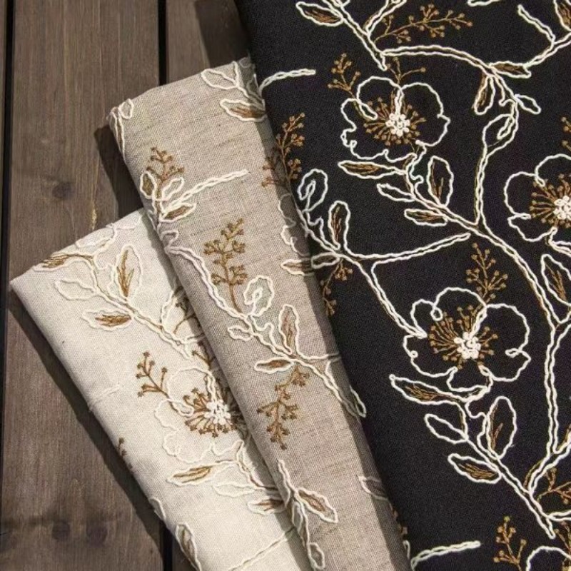 Lace Dress - Tecido de Renda de Tule Bordado