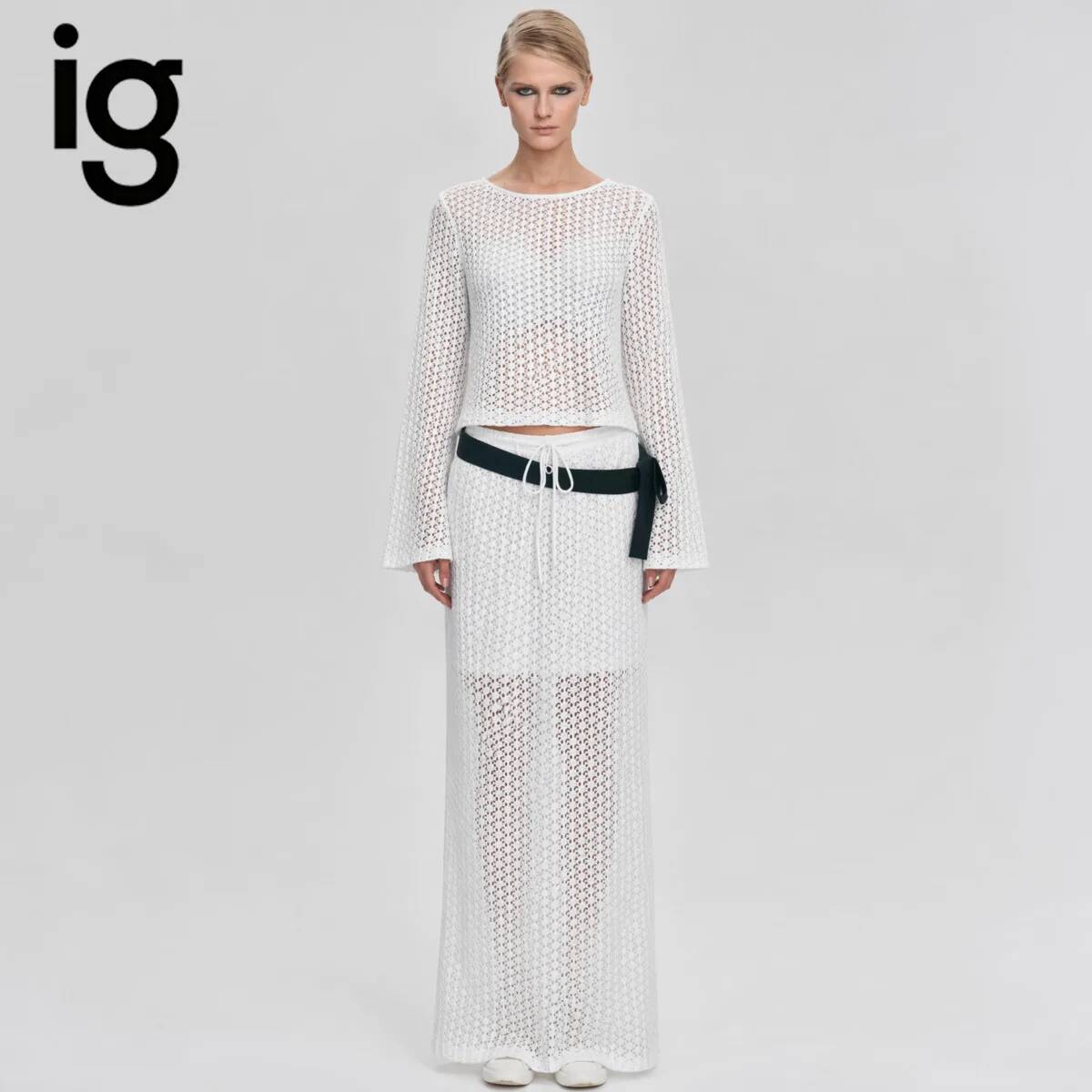 Formal Skirt - Conjunto Feminino IG 2026 de Malha