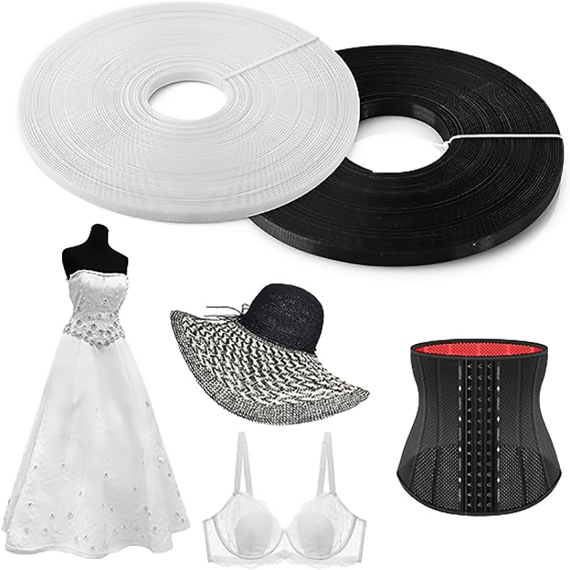 Wedding Dress - Barbatana de Poliéster para Costura, Branca