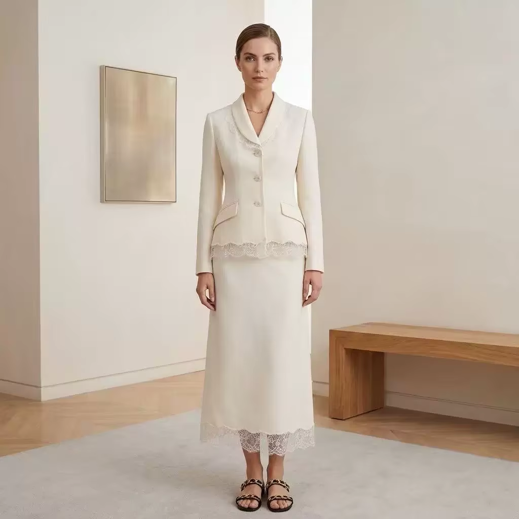 Formal Skirt - Conjunto de Saia e Blazer de