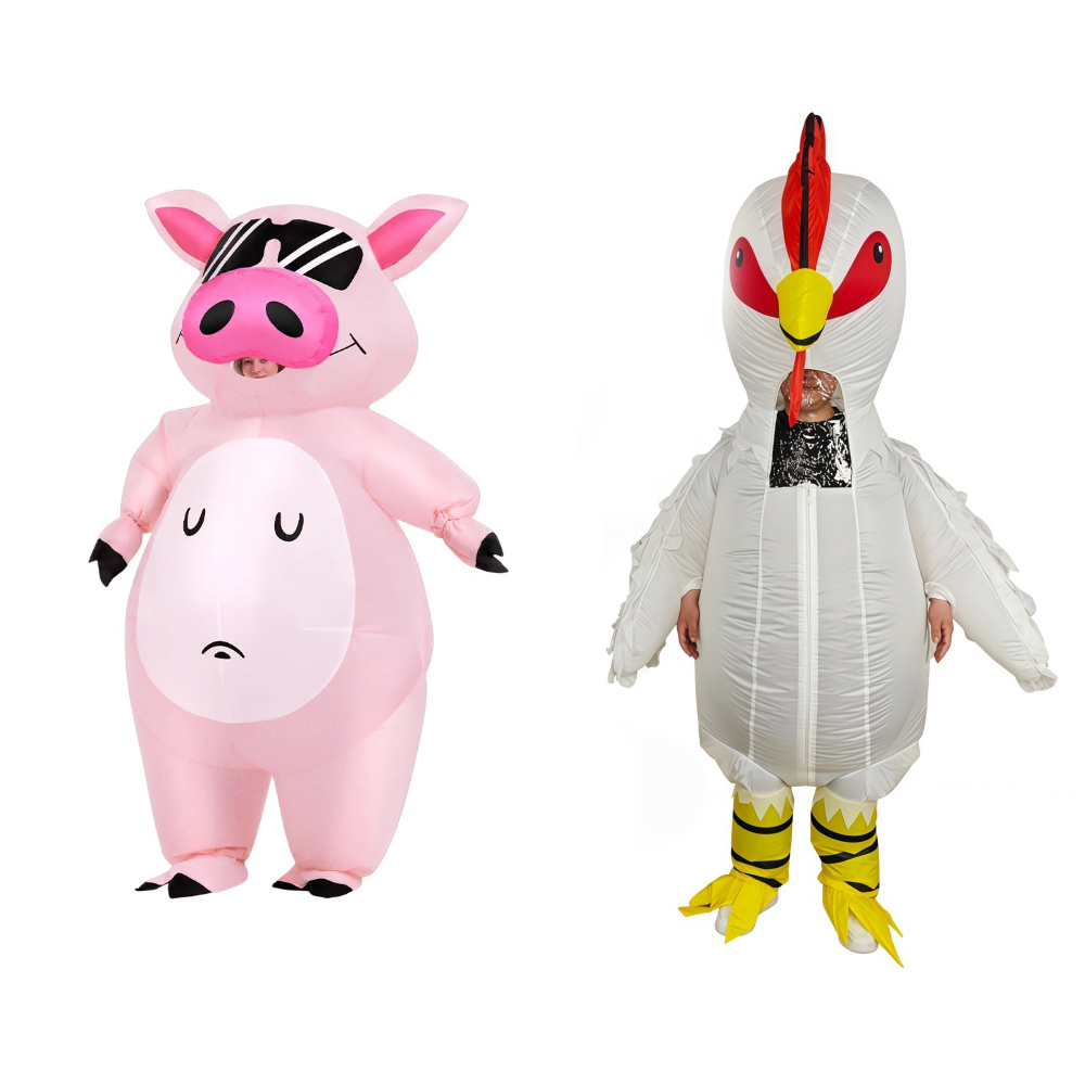 Fantasia Inflável de Porquinho - Womens Suit avaliação e preço
