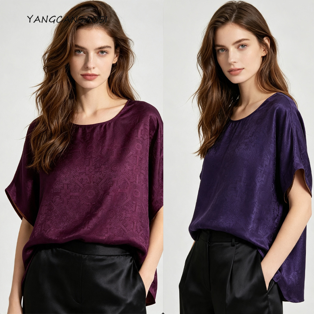 Camiseta Casual de Verão para  - Silk Blouse avaliação e preço