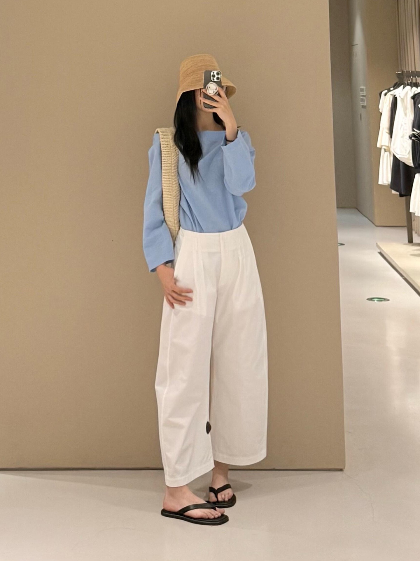 Calças Femininas Casuais de Pe - Tailored Trouser Wide avaliação e preço