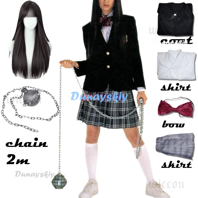 Gogo Yubari Black JK Saia Unif - Formal Skirt avaliação e preço