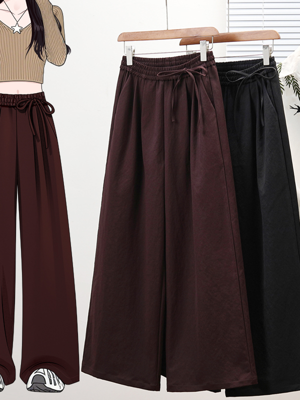 Calças Casuais de Perna Larga  - Tailored Trouser Wide avaliação e preço