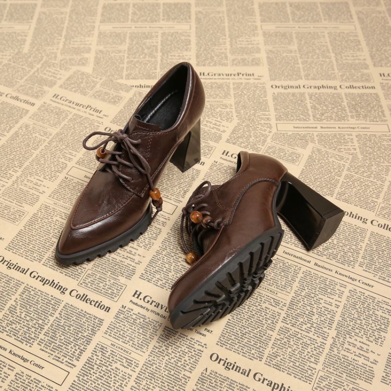 Sapatos de Salto Bloco com Bic - Pump Heel Block avaliação e preço