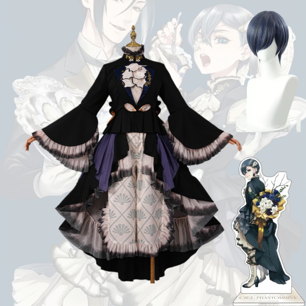 Fantasia Cosplay Black Butler  - Formal Skirt avaliação e preço