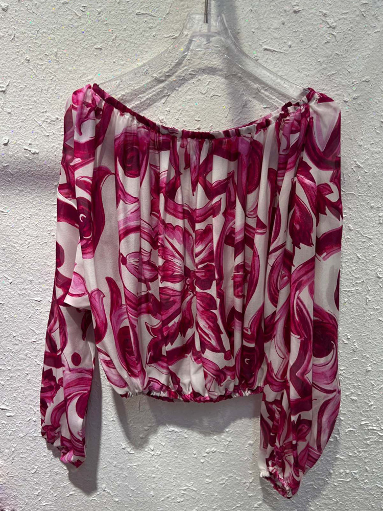 Luxo modesto moda 2025 feminin - Silk Blouse avaliação e preço