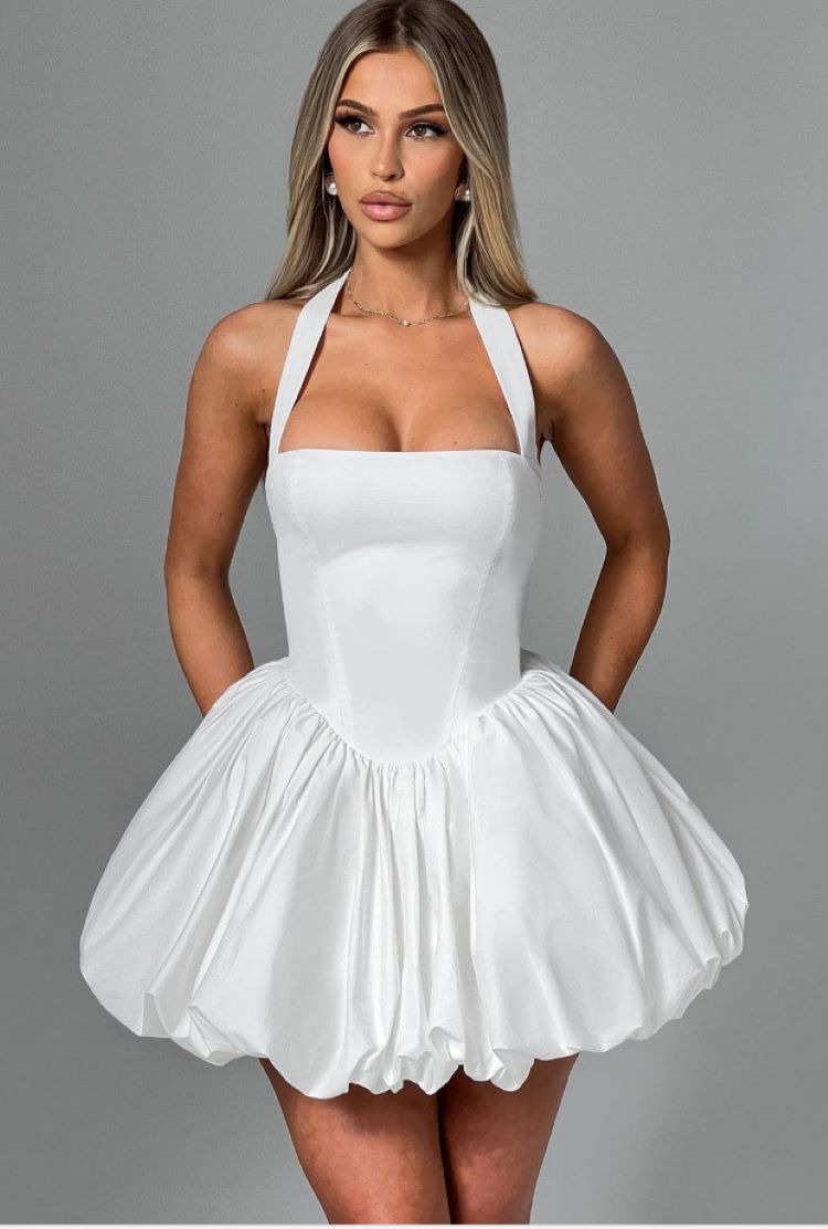 Elegante halter espartilho ves - Women'S Red Formal Wear avaliação e preço