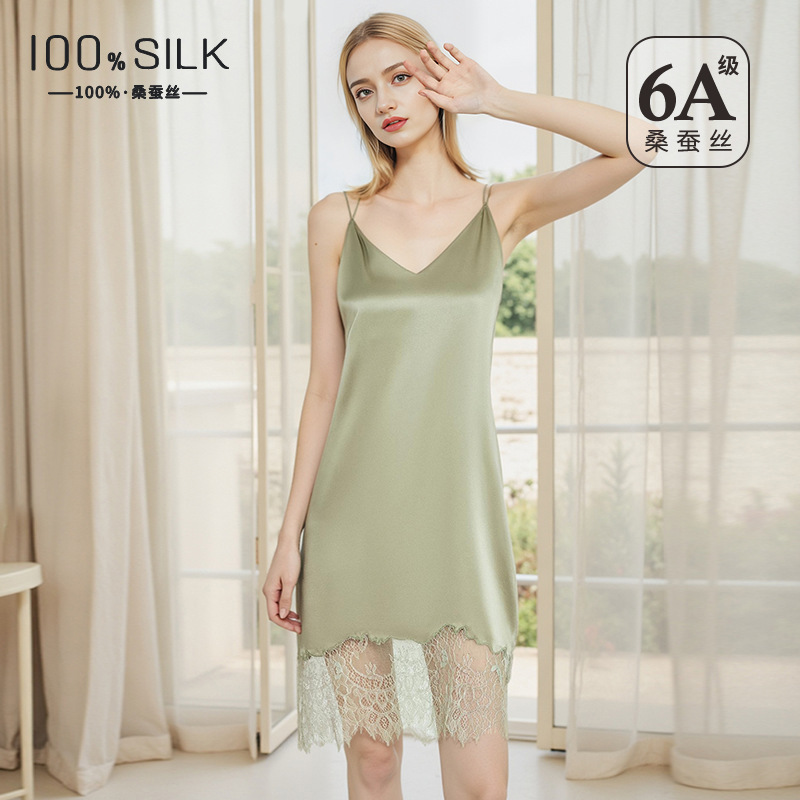 Vestido Sexy de Seda Gelada pa - Lace Dress avaliação e preço
