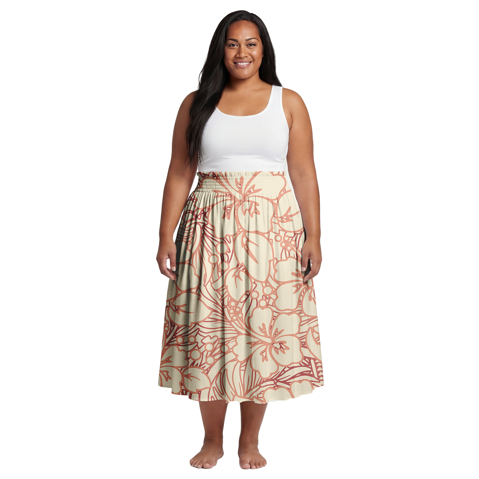Excelente Vestido Midi com Est - Midi Dress avaliação e preço
