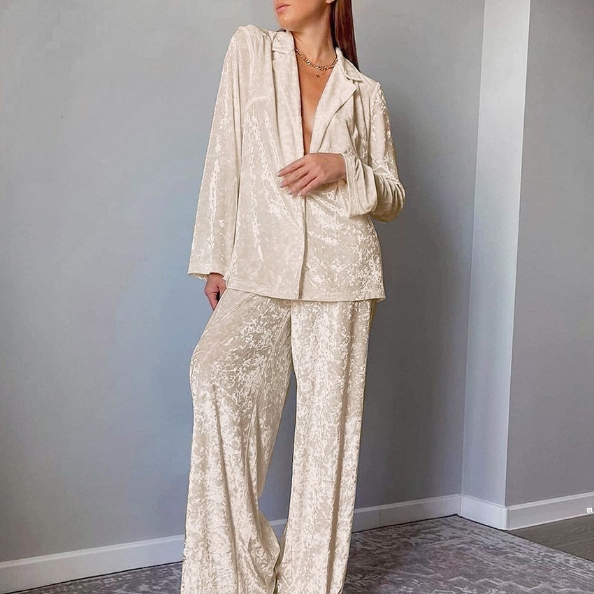 Conjunto de Pijama Lounge de V - Womens Blazer avaliação e preço