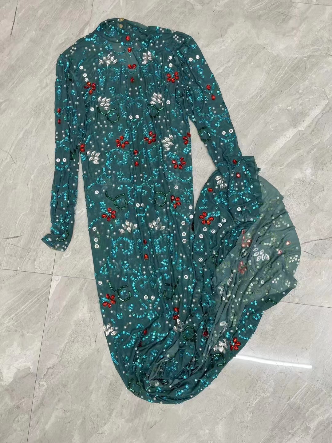 Vestido de strass sexy com man - Women'S Red Formal Wear avaliação e preço