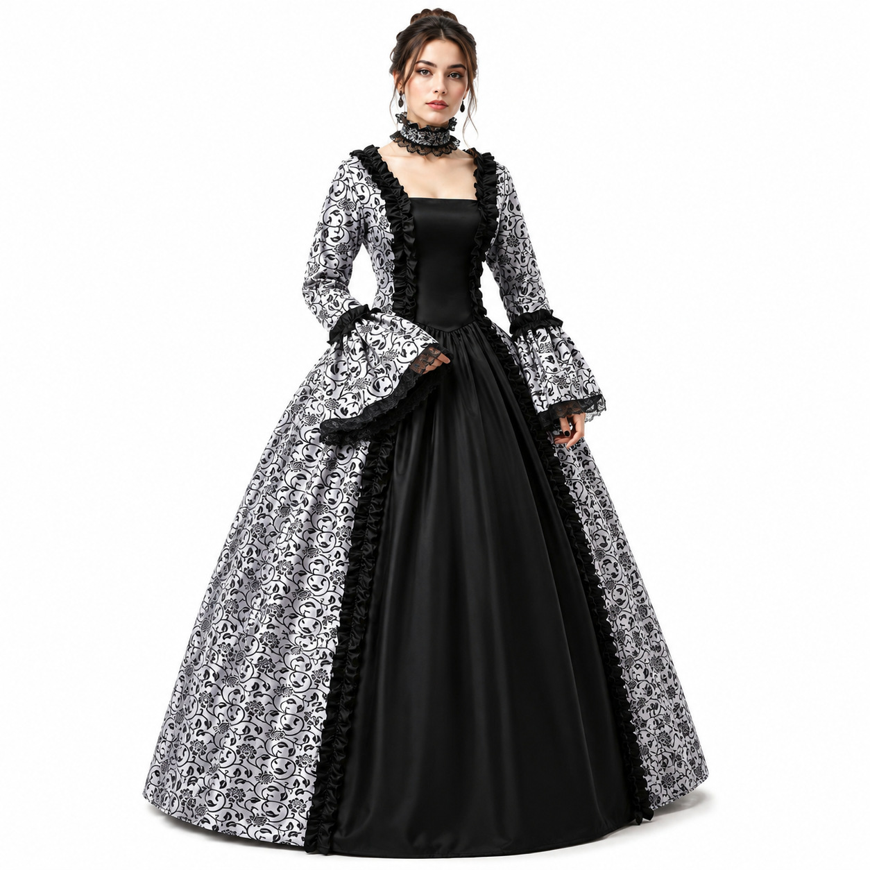 Vestido Maxi Vintage Medieval  - Lace Dress avaliação e preço
