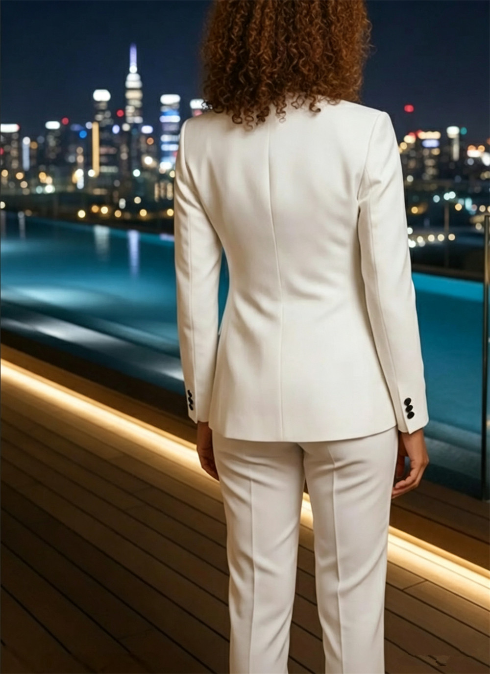 Conjunto Feminino de 2 Peças:  - Womens Blazer avaliação e preço